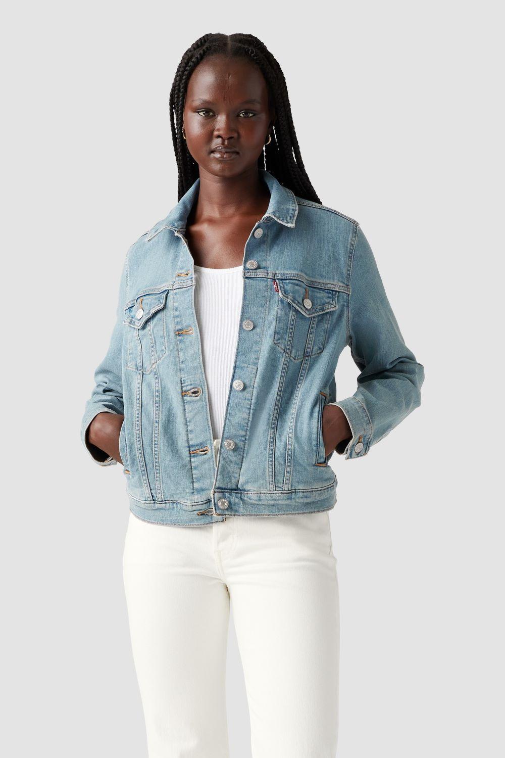 Chaqueta Mujer Regular Fit Botones Azul Levis 29945-0012-2