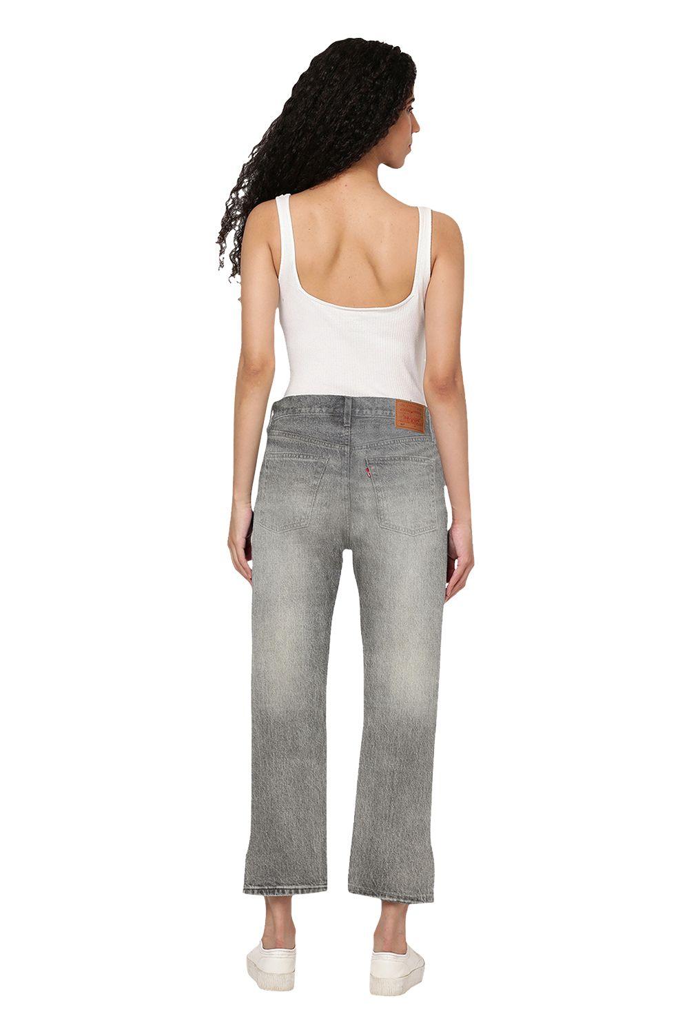 Jeans Mujer 501 Crop Gris Levis 36200-0348-2