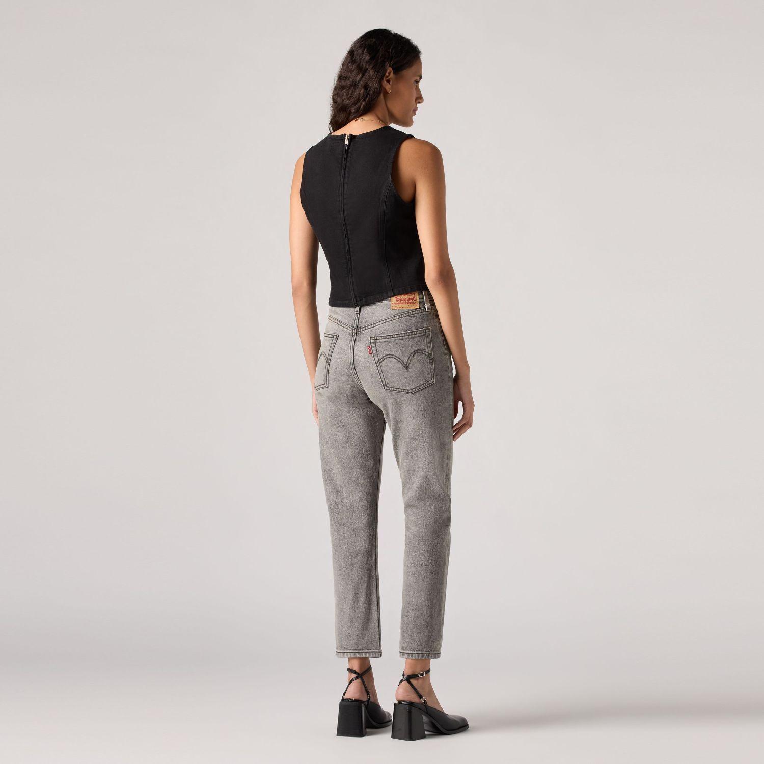 Jeans Mujer 501 Crop Gris Levis 36200-0348-2