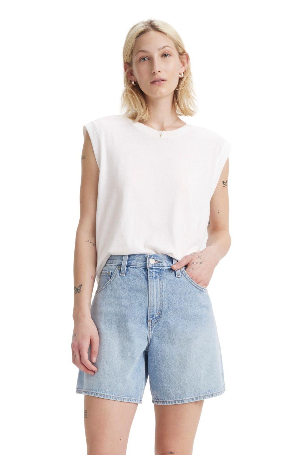 Polera Mujer Relaxed Fit Blanco Levis A8794-0001-0
