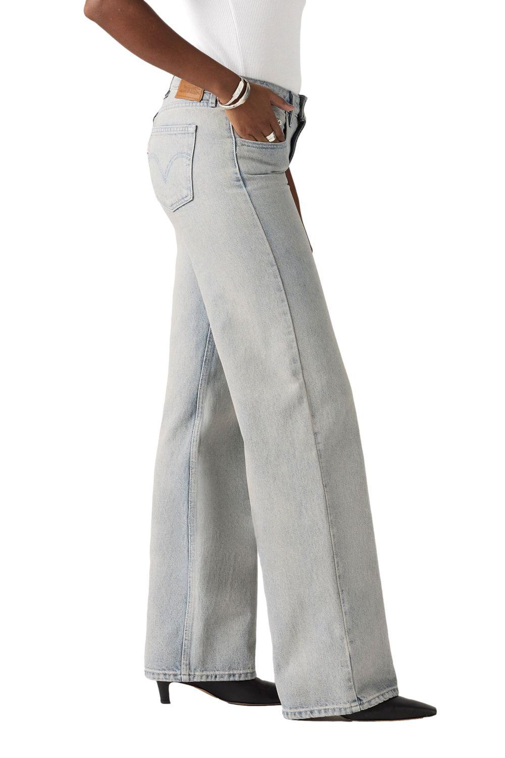 Jeans Mujer Low Loose Gris Levis A5566-0030-1