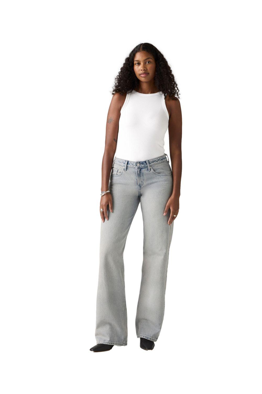 Jeans Mujer Low Loose Gris Levis A5566-0030-3