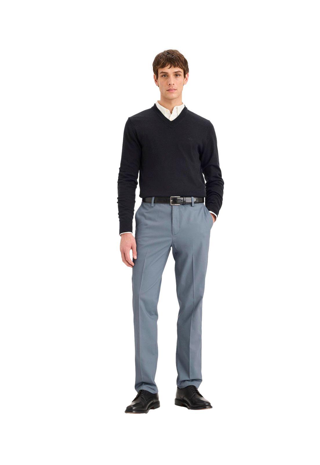 Pantalón Hombre Signature Khaki SD Slim Fit Azul A5209-0021-3