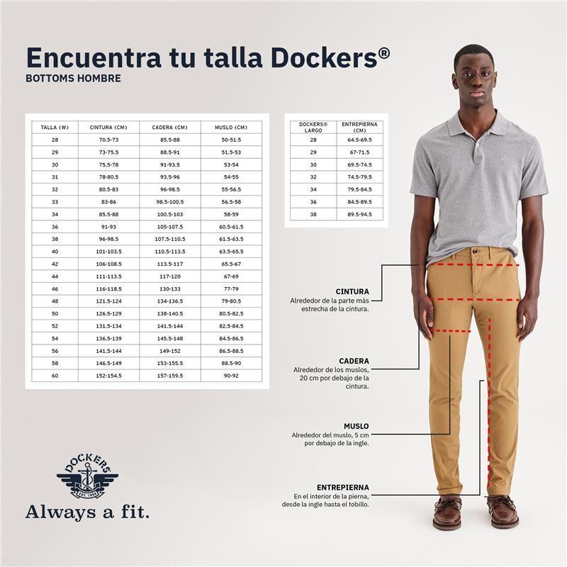 Pantalón Hombre Signature Khaki SD Slim Fit Azul A5209-0021-4