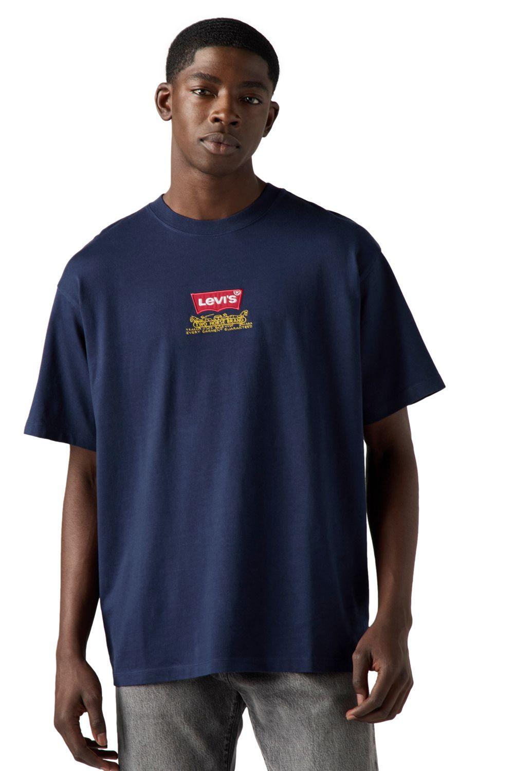 Polera Hombre Vintage Fit Graphic Tee Azul Levis 87373-0250-2