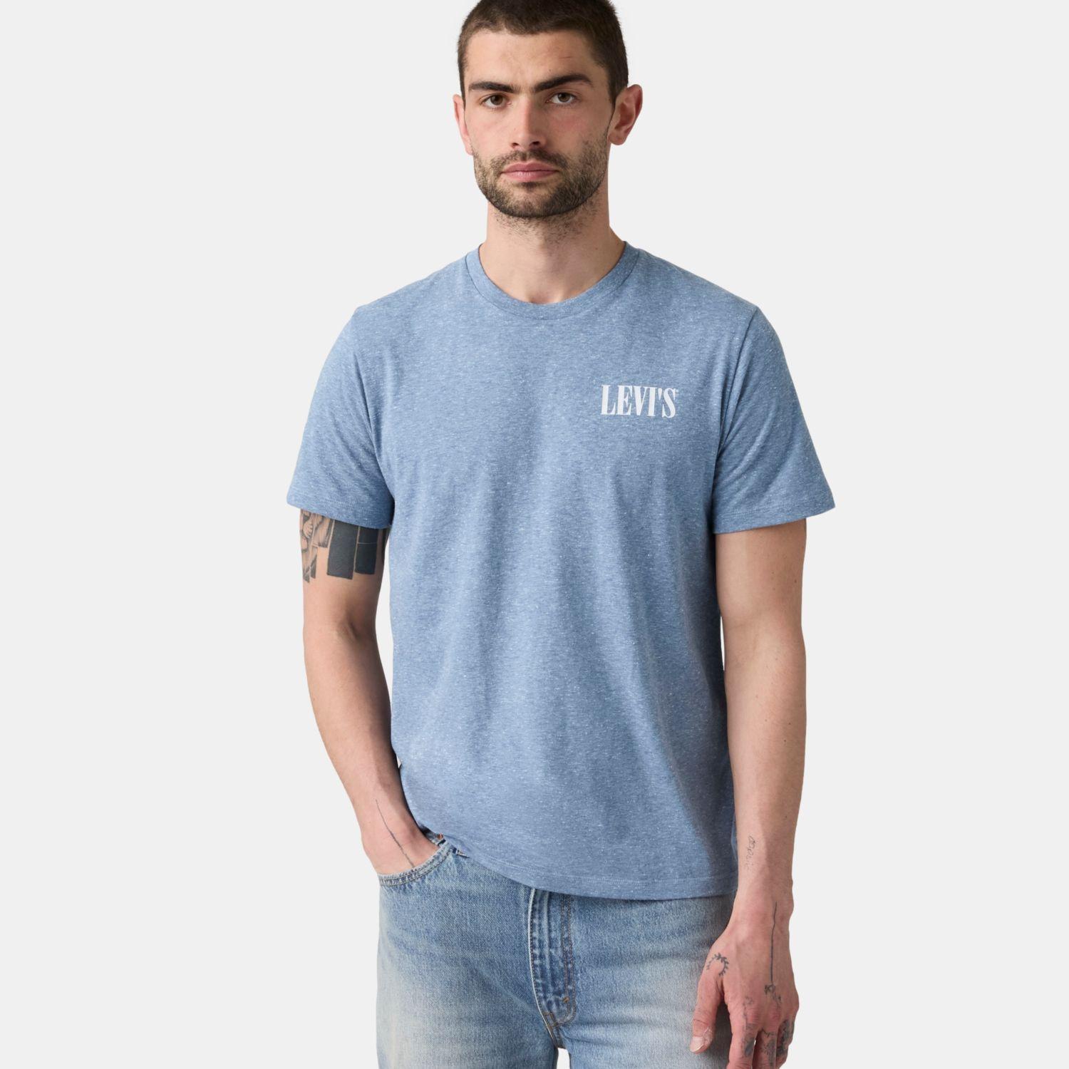 Polera Hombre Graphic Crewneck Tee Azul Levis 22491-2159-2