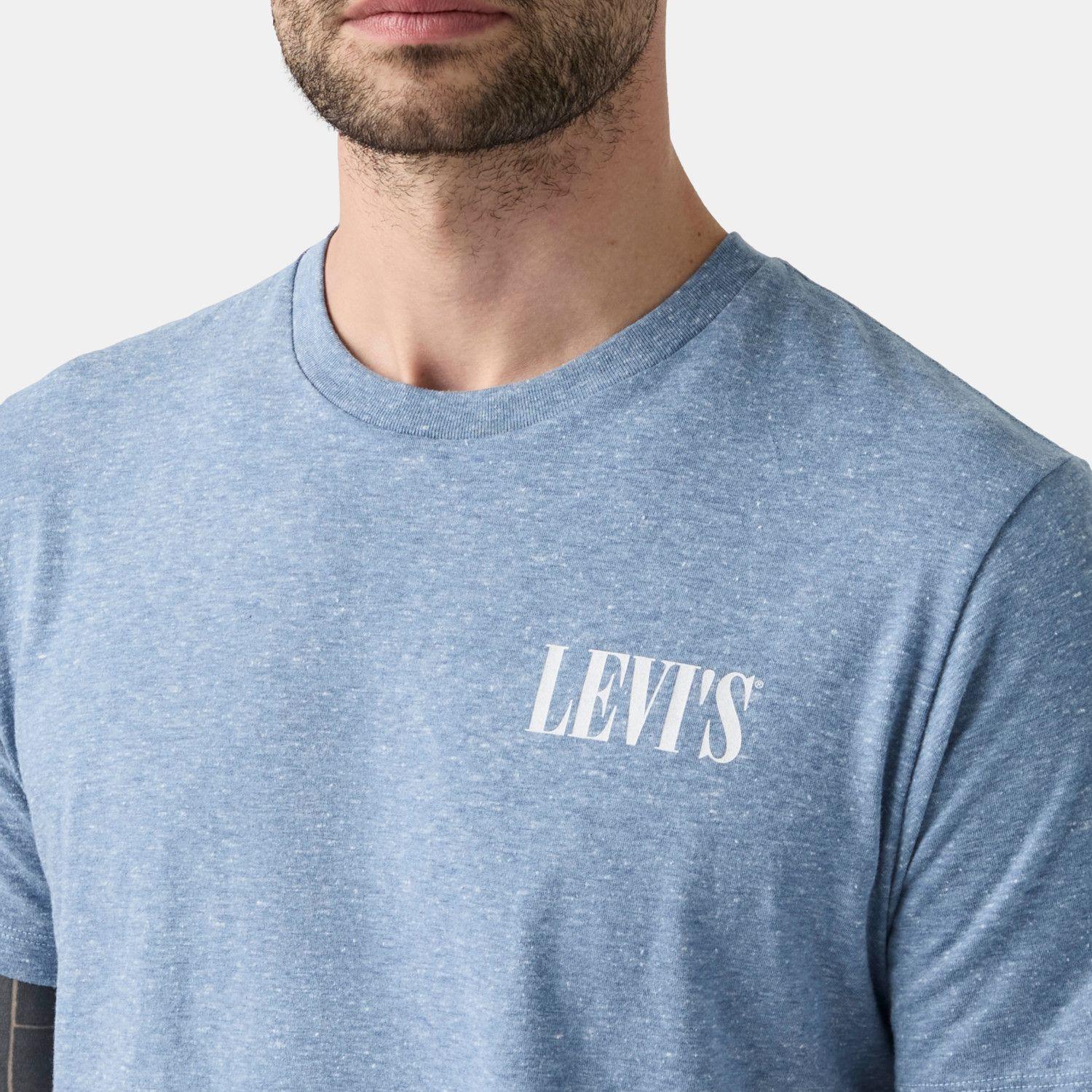 Polera Hombre Graphic Crewneck Tee Azul Levis 22491-2159-3