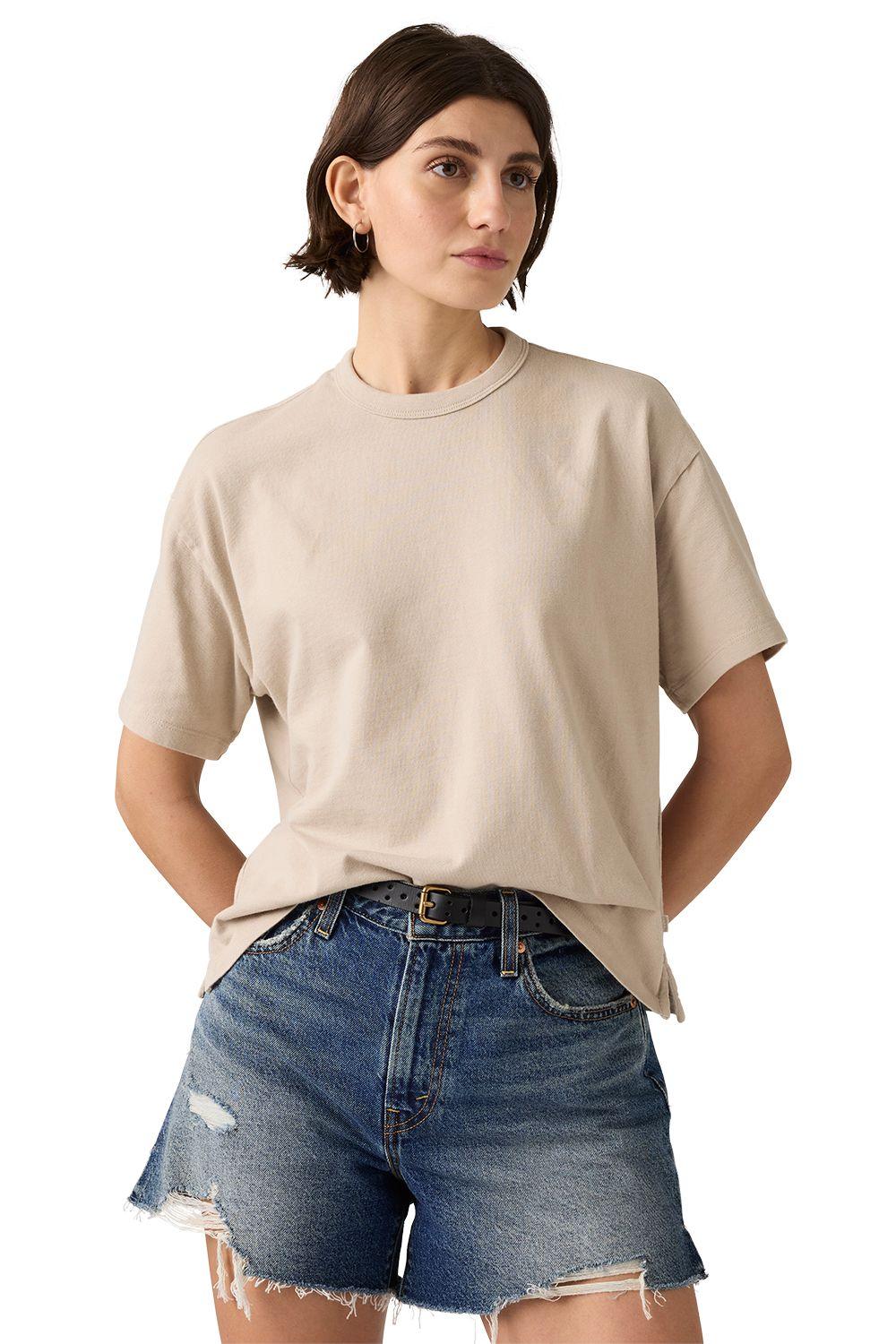 Polera Mujer Vintage Ss Tee Gris Levis 005IX-0008-2