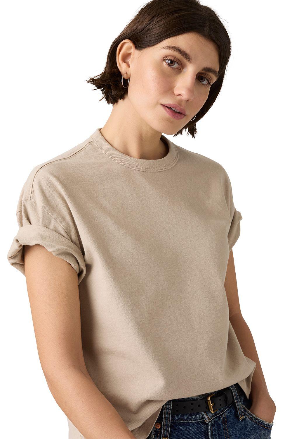 Polera Mujer Vintage Ss Tee Gris Levis 005IX-0008-3