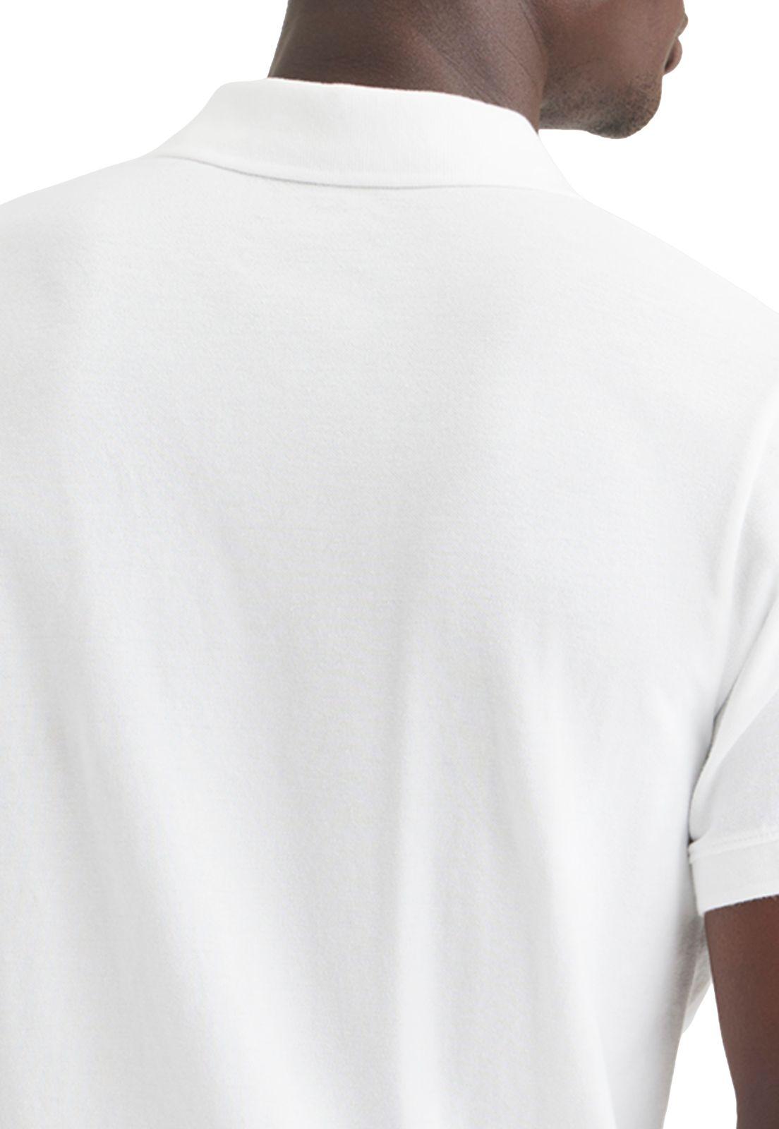 Polera Hombre Polo Rib Collar Regular Fit Blanco A6925-0001-3