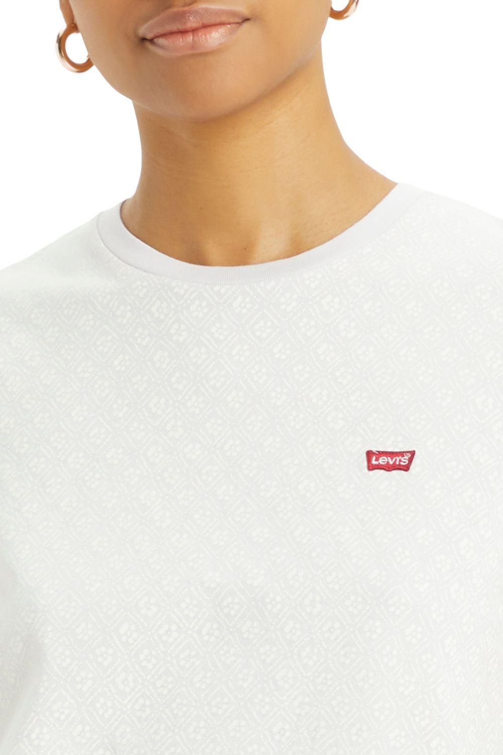Polera Mujer Regular Fit Blanco Levis 39185-0333-1