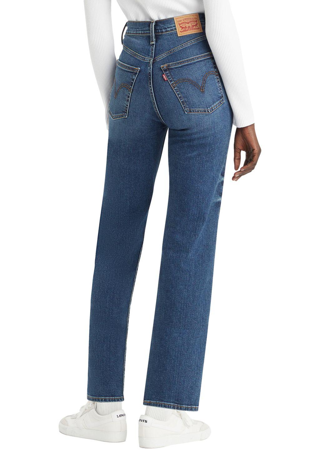 Jeans Mujer Ribcage Straight Ankle Azul Levis 72693-0206-2