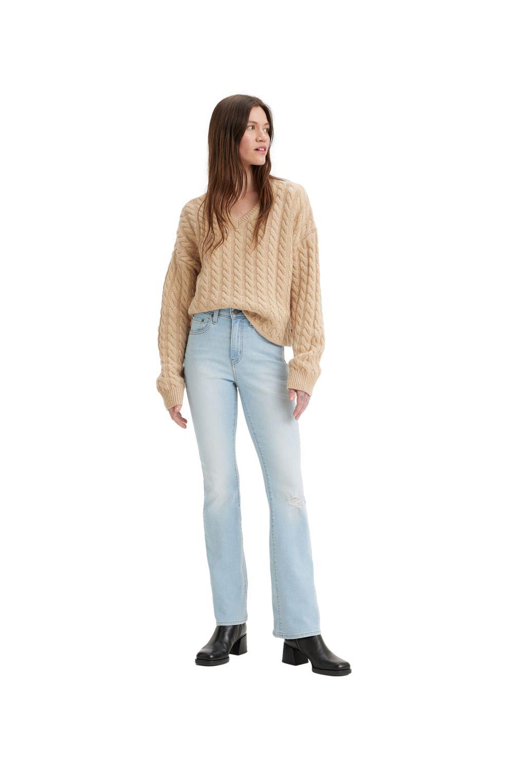 Jeans Mujer 724 High Rise Bootcut Azul Levis 18759-0125-3