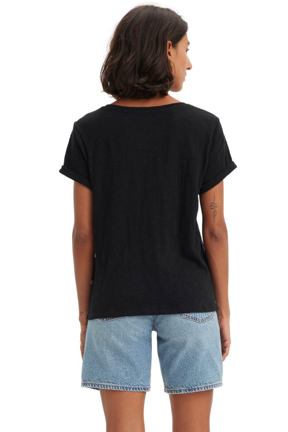 Polera Mujer Margot Tee Negro Levis A7247-0017-1