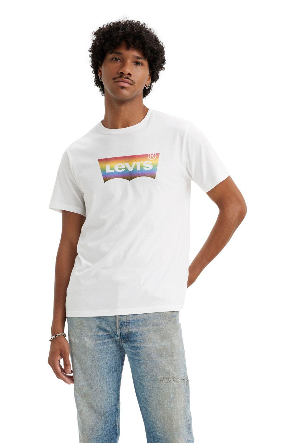 Polera Hombre Community Tee Blanco Levis 24671-0042-0