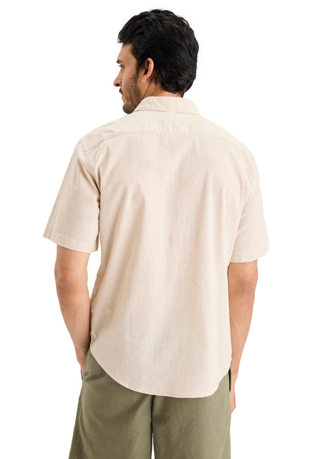 Camisa Hombre Ultimate SS Regular Fit Khaki 55769-0287-3