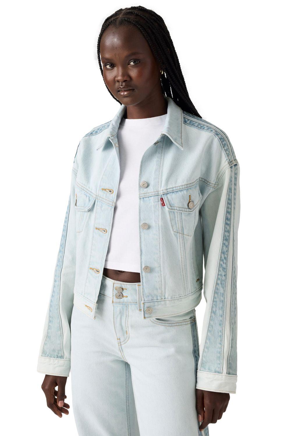 Chaqueta Mujer Shrunken 90s Celeste Levis 003S9-0000-2