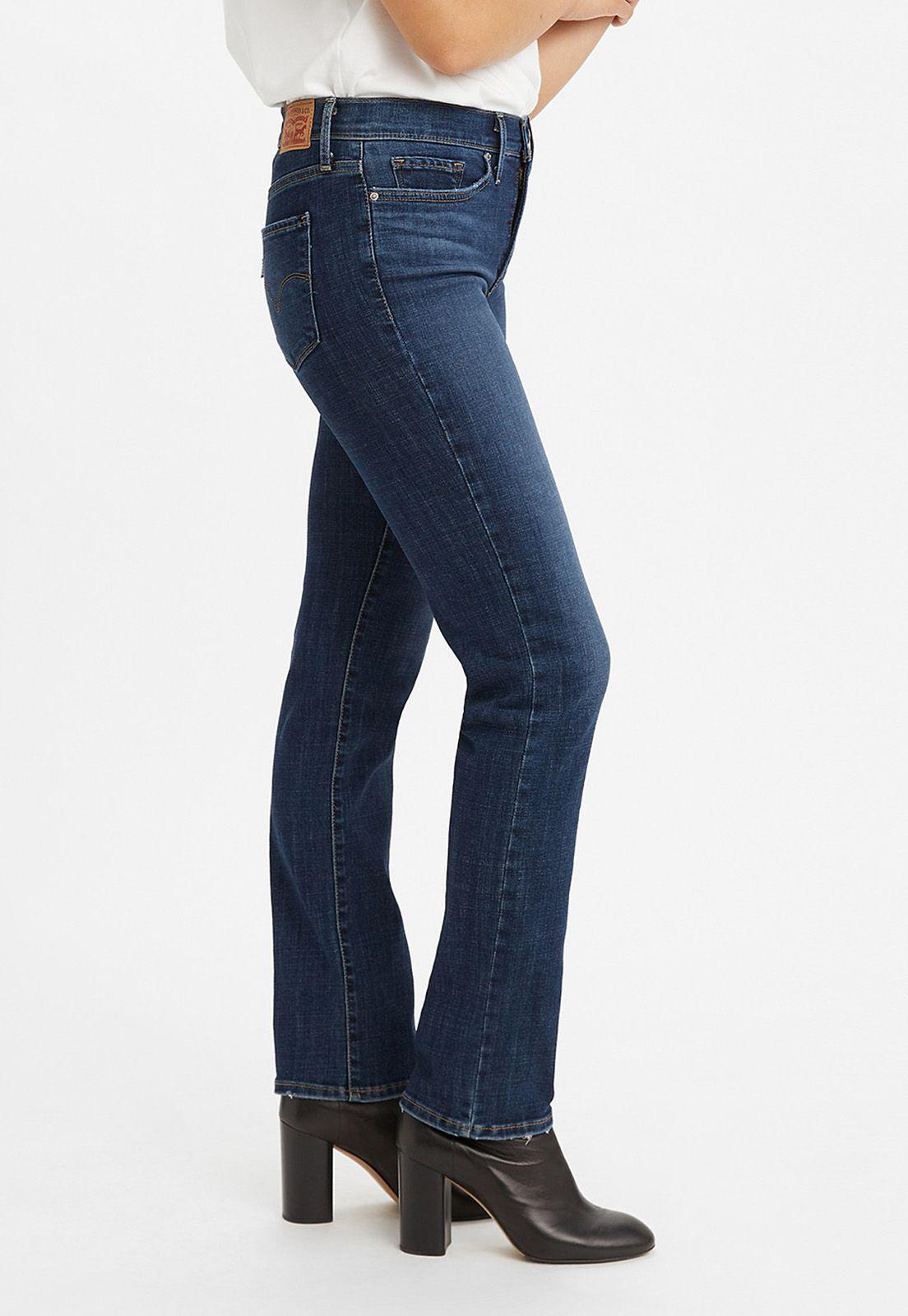 Jeans Mujer 314 Shaping Straight Azul Levis 19631-0133-1