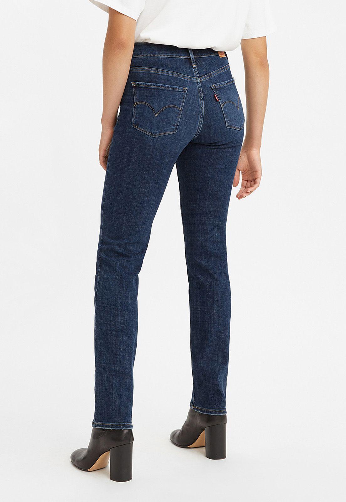 Jeans Mujer 314 Shaping Straight Azul Levis 19631-0133-2