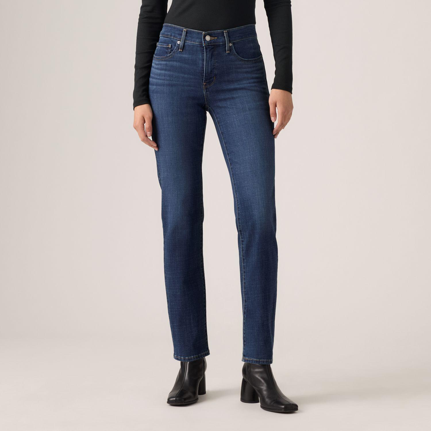 Jeans Mujer 314 Shaping Straight Azul Levis 19631-0133-0