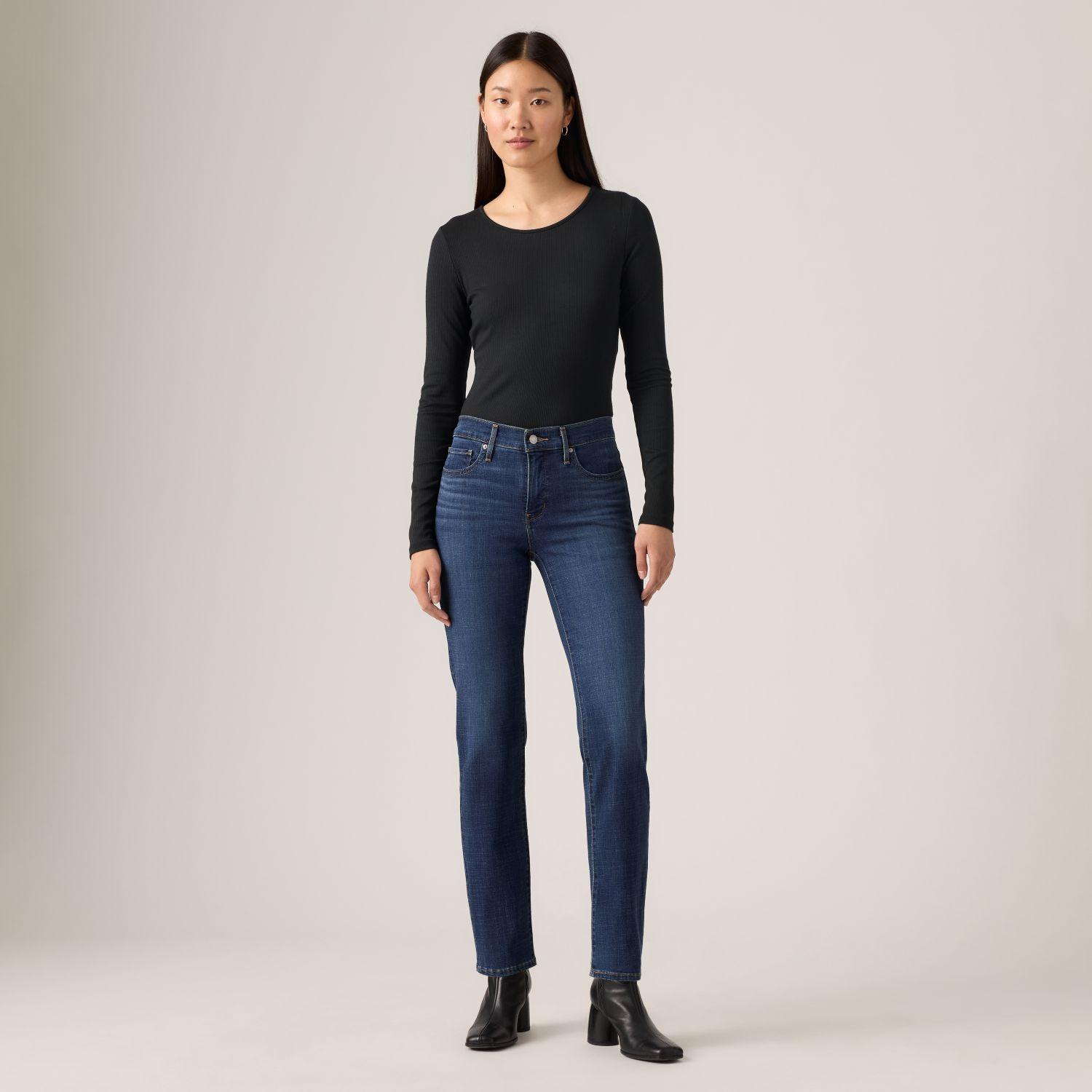 Jeans Mujer 314 Shaping Straight Azul Levis 19631-0133-3