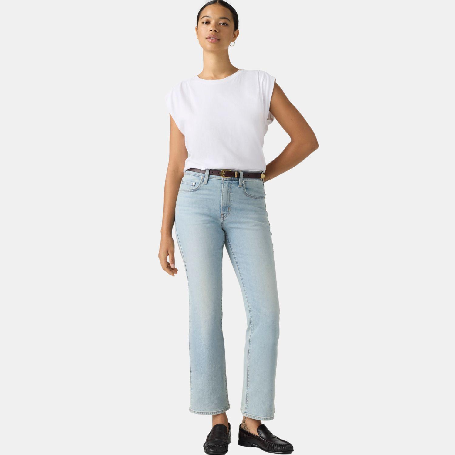 Jeans Mujer 725 Authentic Kick Boot Celeste Levis 001W1-0024-1