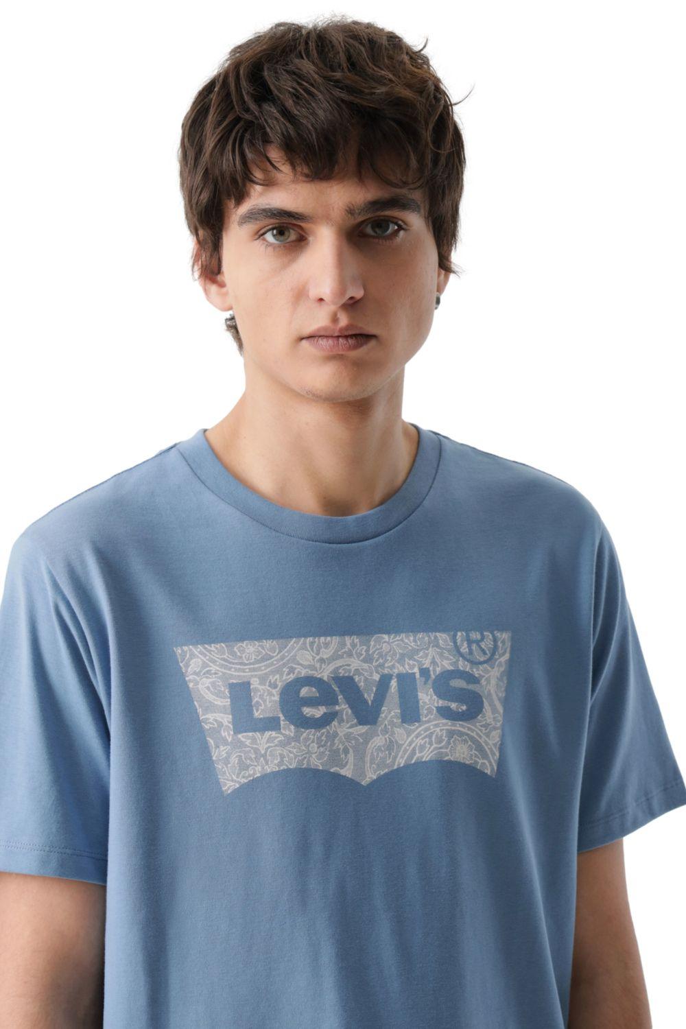 Polera Hombre Graphic Crewneck Tee Azul Levis 22491-1951-4