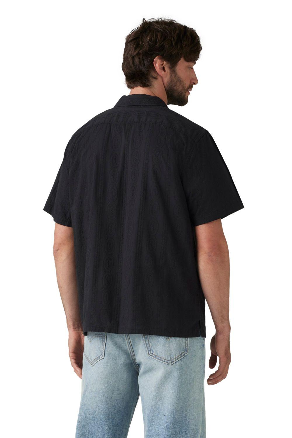 Camisa Hombre The Sunset Camp Shirt Negro Levis 72625-0115-1