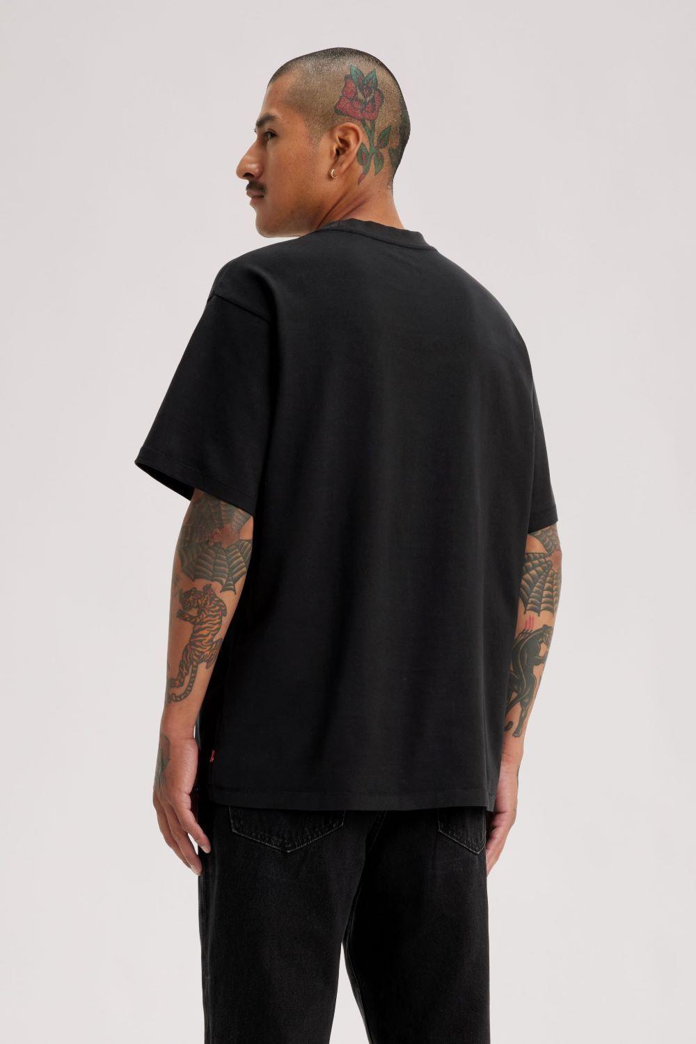 Polera Hombre Vintage Tee Negro Levis A0637-0001-1