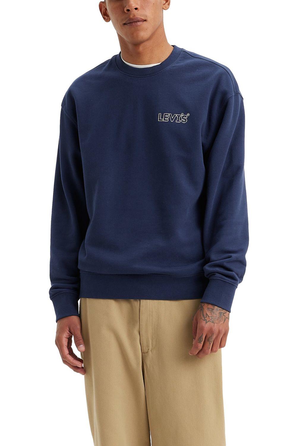 Polerón Hombre Relaxed Fit Relaxed Azul Levis 38712-0242-0