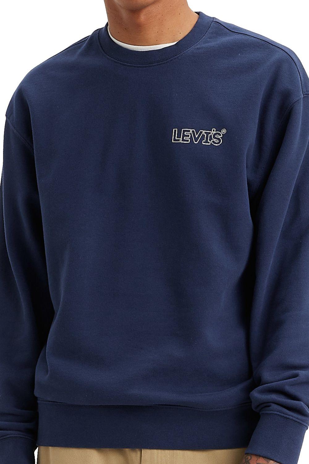 Polerón Hombre Relaxed Fit Relaxed Azul Levis 38712-0242-2