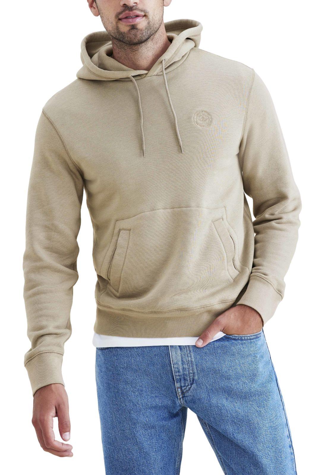 Polerón Hombre Sport Hoodie Regular Fit Café-1