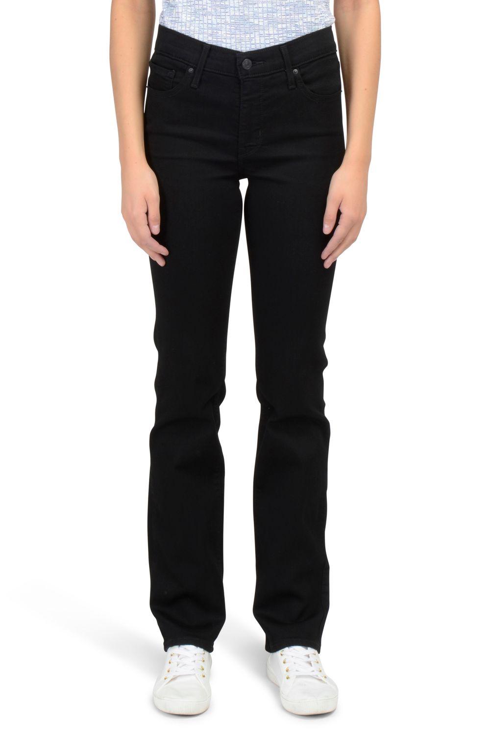 Jeans Mujer 314 Shaping Straight Negro Levis 19631-0000-0