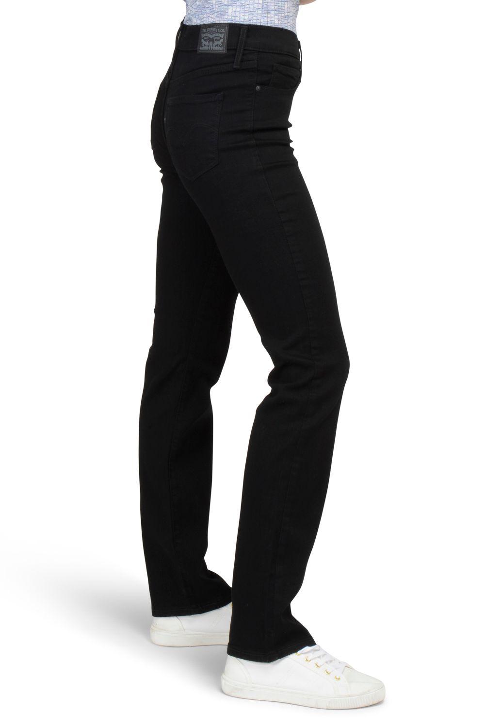 Jeans Mujer 314 Shaping Straight Negro Levis 19631-0000-1