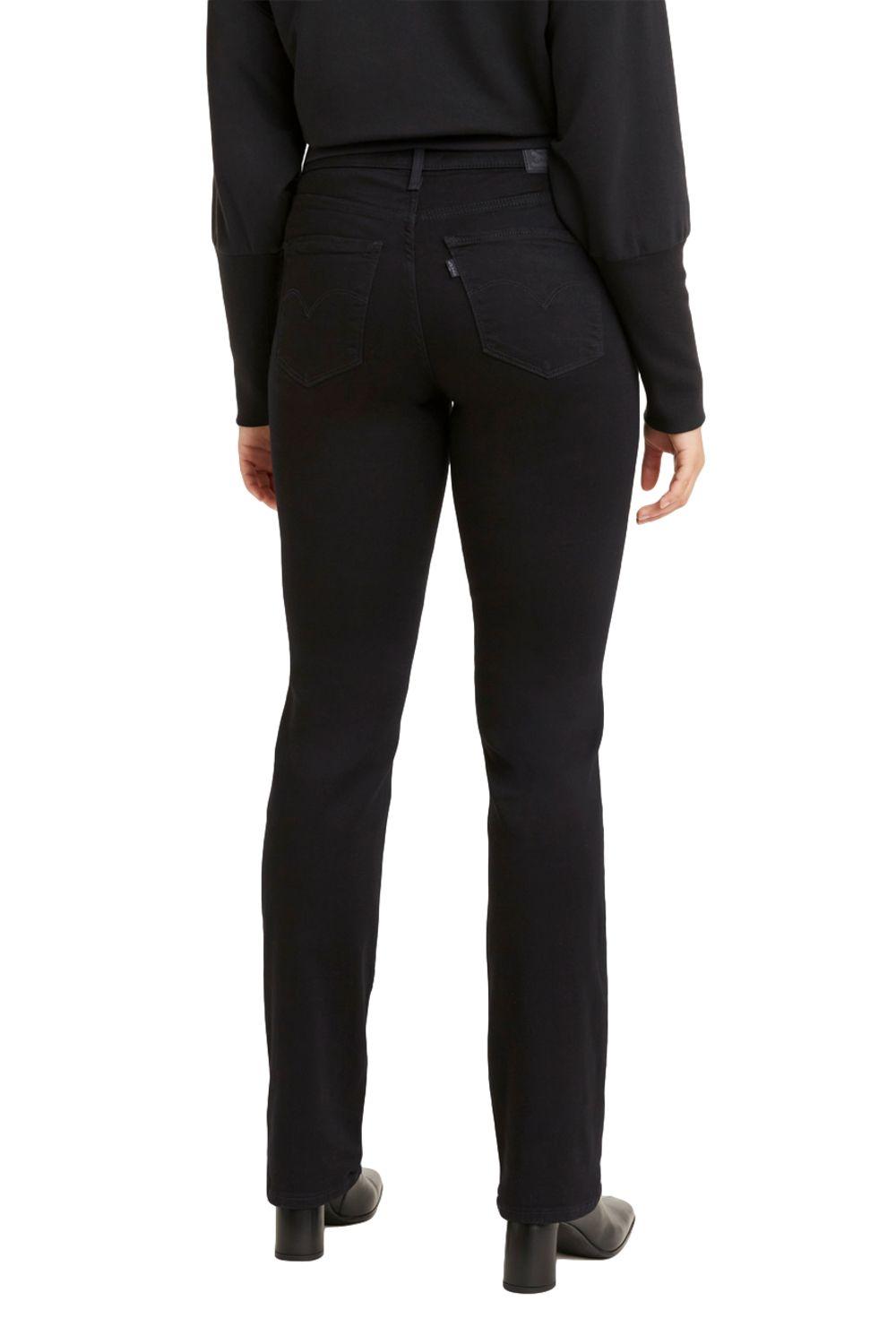 Jeans Mujer 314 Shaping Straight Negro Levis 19631-0000-2