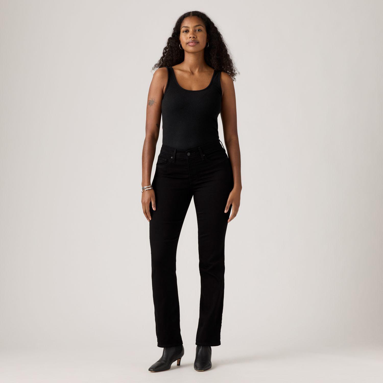 Jeans Mujer 314 Shaping Straight Negro Levis 19631-0000-0