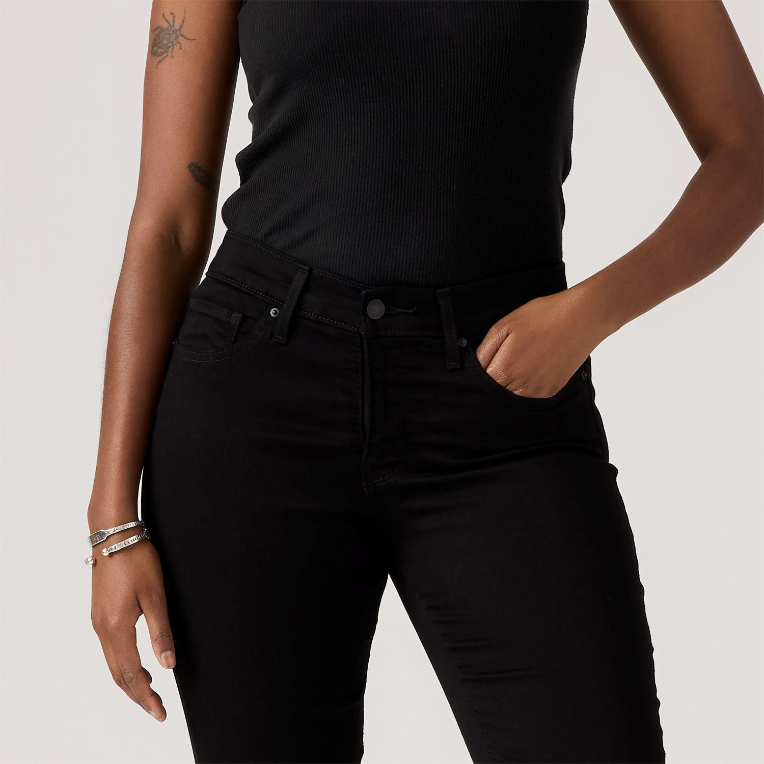 Jeans Mujer 314 Shaping Straight Negro Levis 19631-0000-4