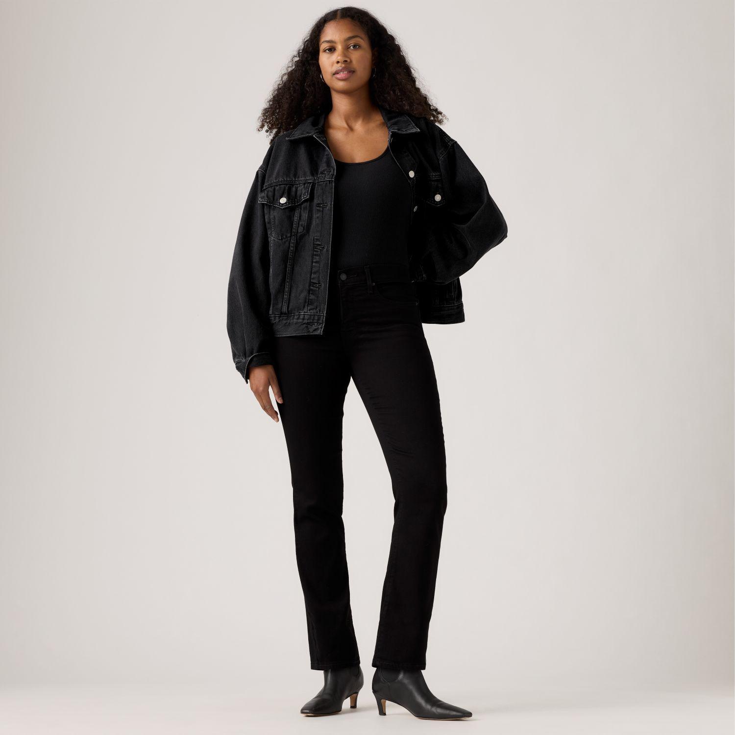 Jeans Mujer 314 Shaping Straight Negro Levis 19631-0000-3