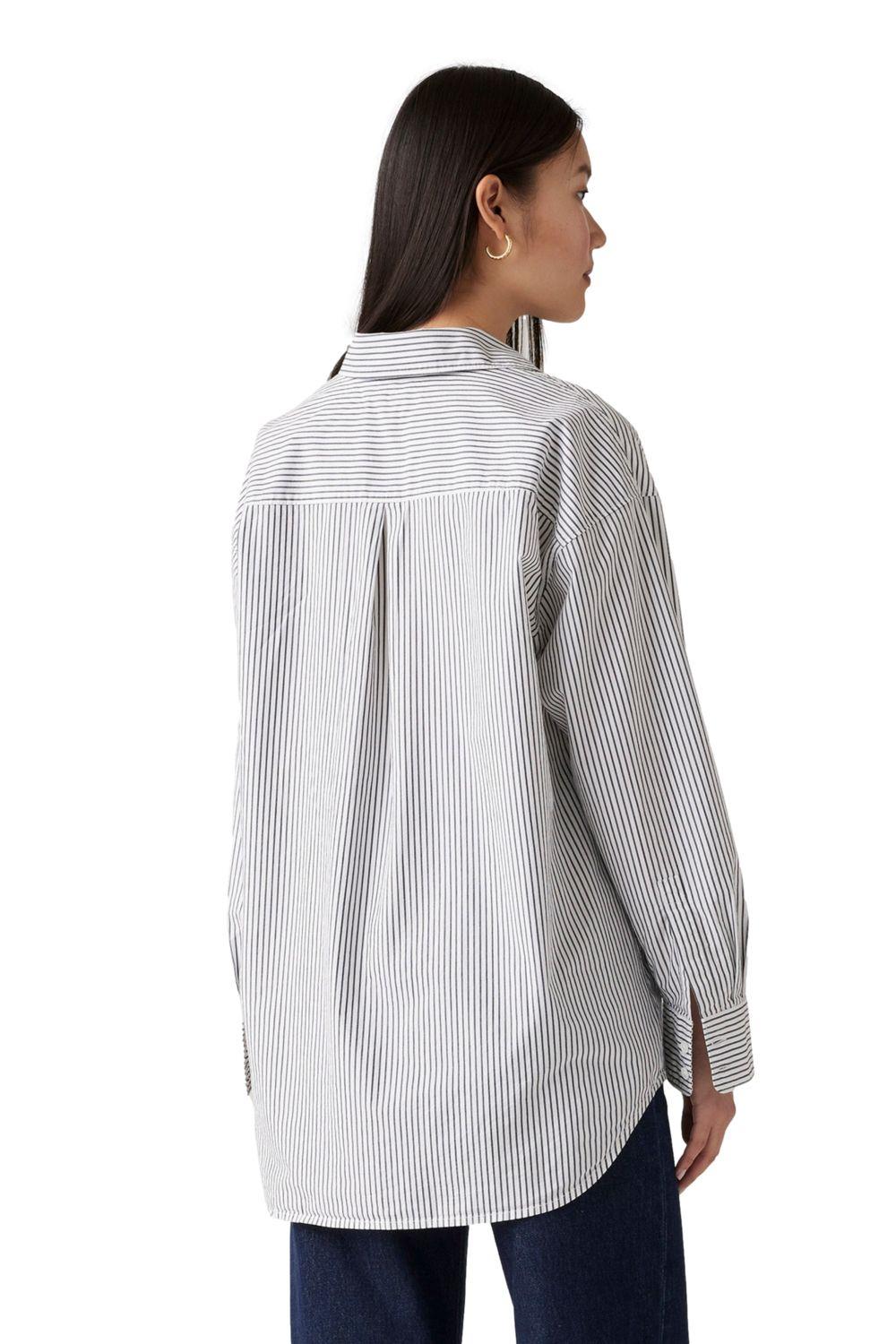 Camisa Mujer Rayas Blanco Levis A9304-0000-1