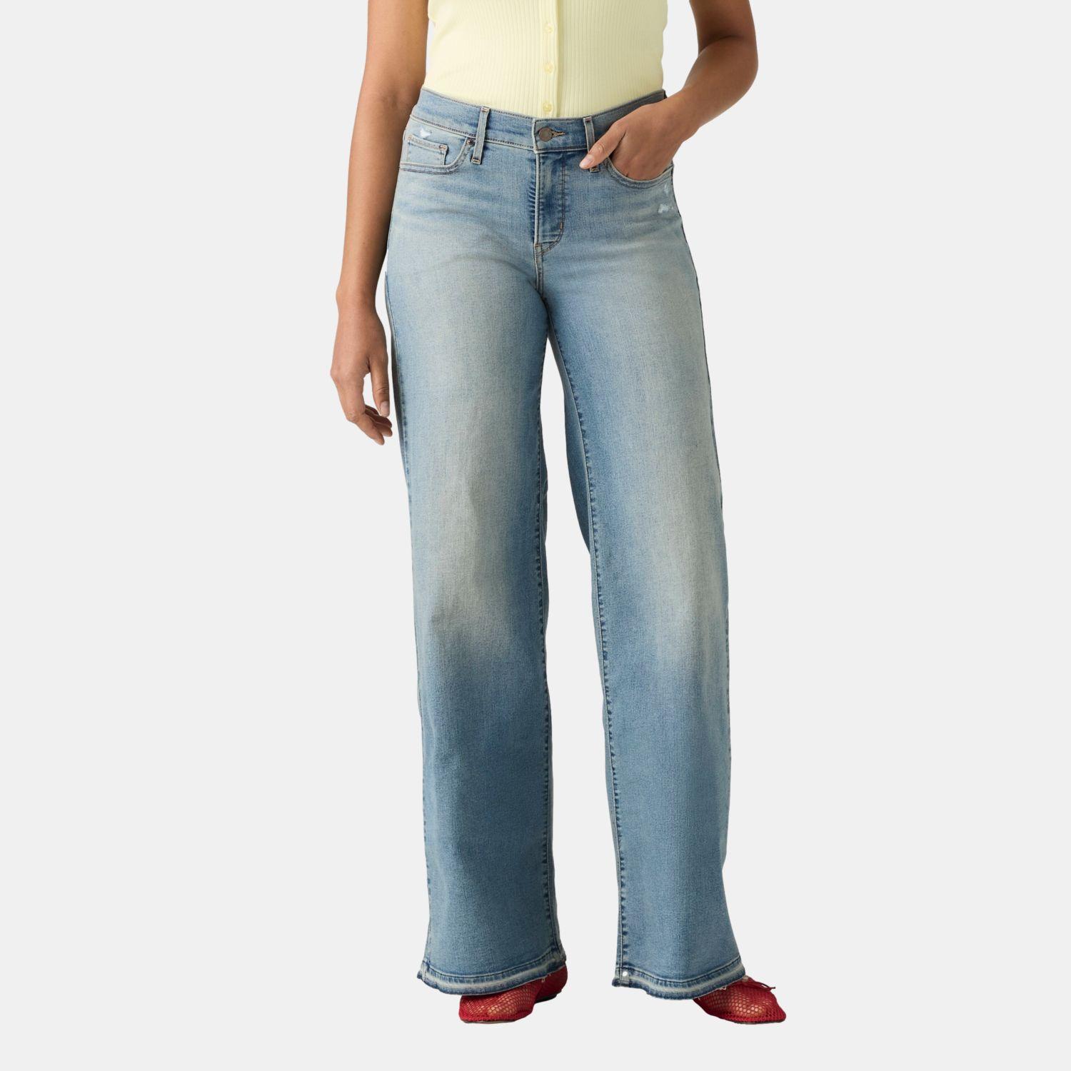 Jeans Mujer 318 Shaping Wide Leg Azul Levis 001PZ-0029-0