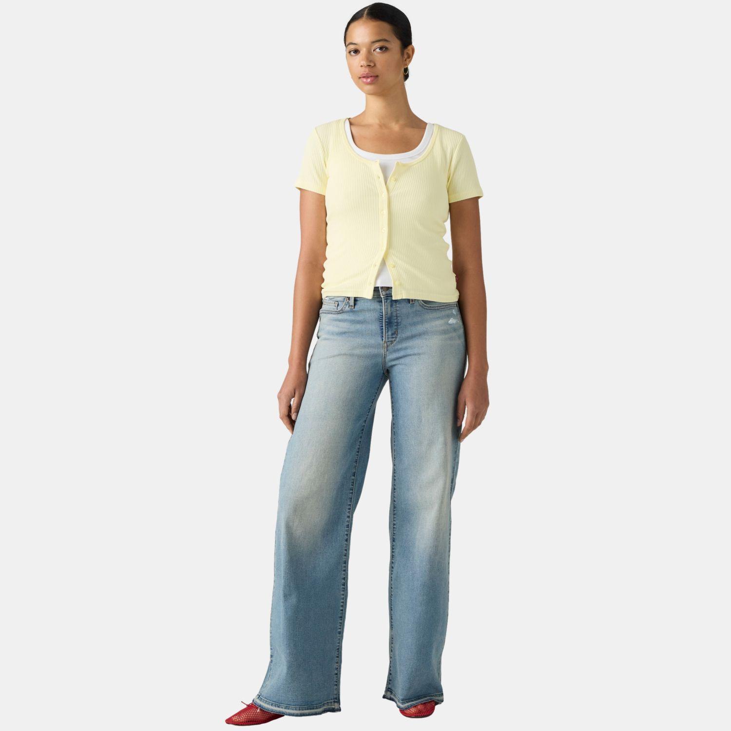 Jeans Mujer 318 Shaping Wide Leg Azul Levis 001PZ-0029-1