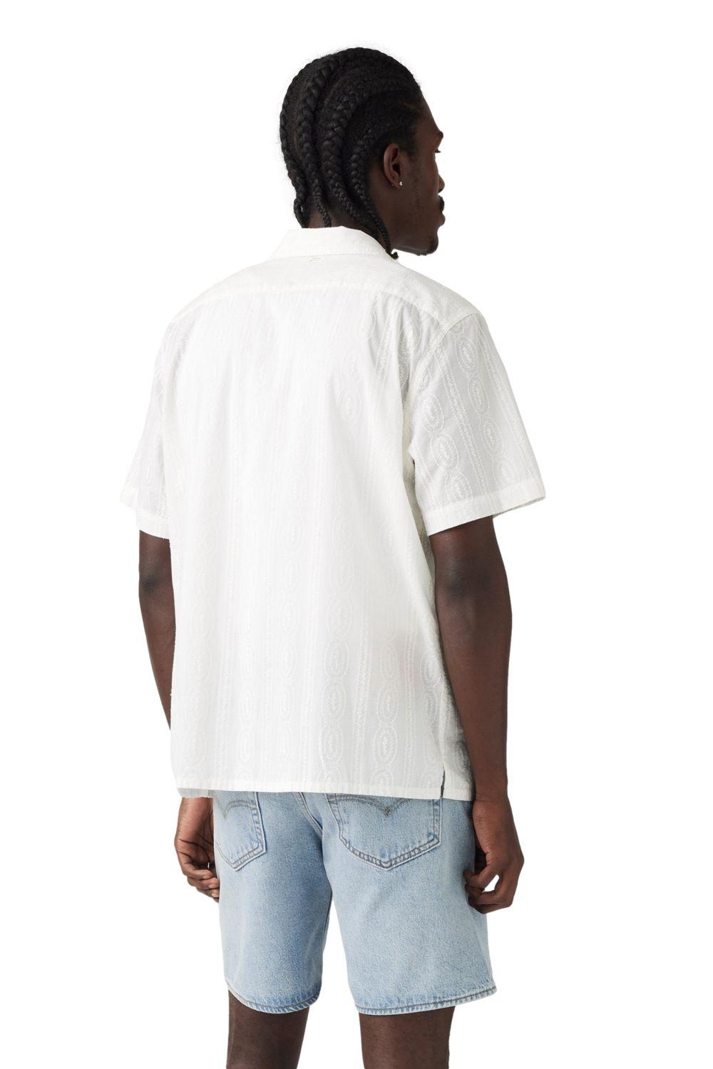 Camisa Hombre The Sunset Camp Shirt Blanco Levis 72625-0118-1