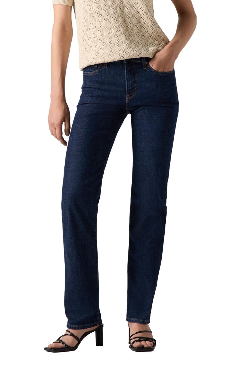Jeans Mujer 314 Shaping Straight Azul Levis 19631-0233-0