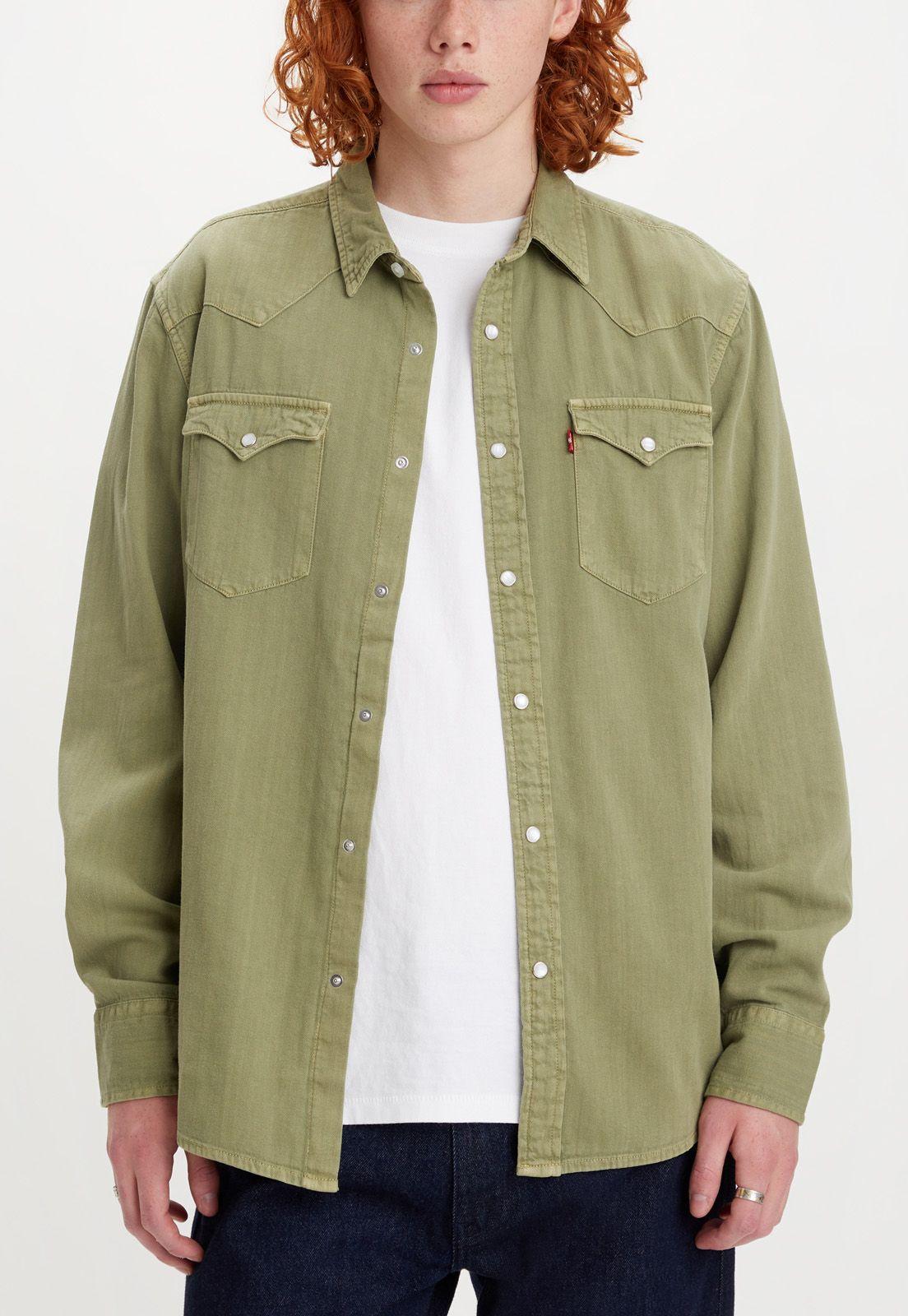 Camisa Hombre Classic Westerns Standard Verde Levis 85745-0082-0