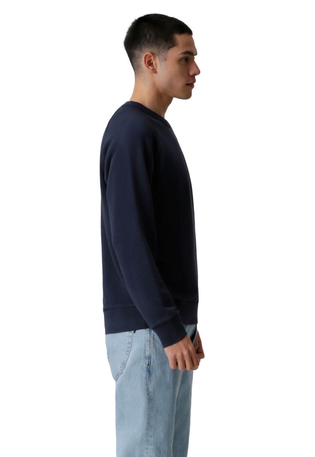 Polerón Hombre Crewneck Regular Fit Azul A1104-0077-1