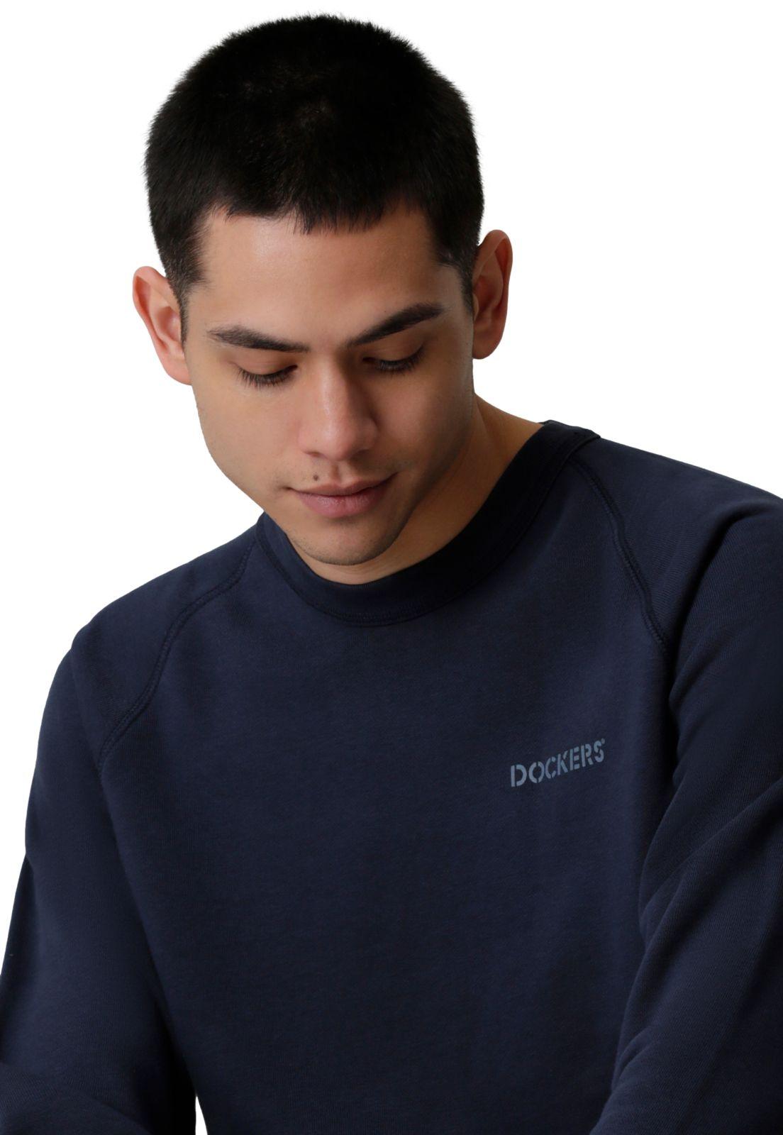 Polerón Hombre Crewneck Regular Fit Azul A1104-0077-3