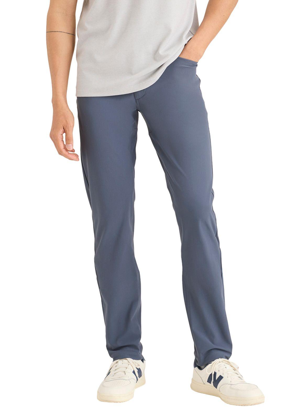Pantalón Hombre Go Airweave 5-Pocket Slim Fit Azul 002XN-0001-0