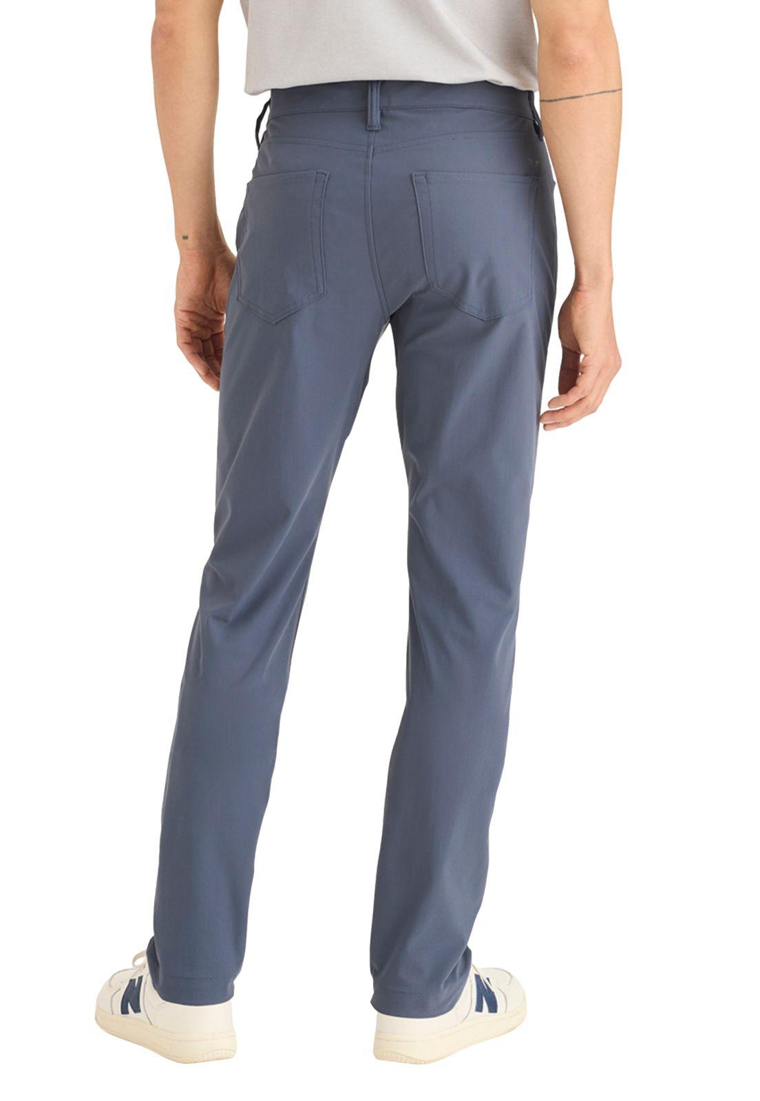 Pantalón Hombre Go Airweave 5-Pocket Slim Fit Azul 002XN-0001-1