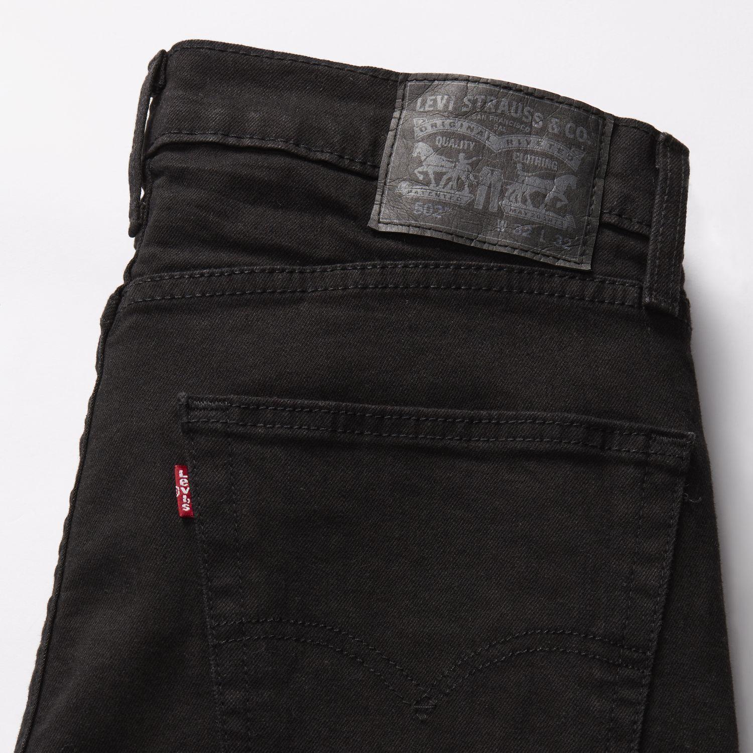 Jeans Hombre 502 Taper Negro Levis 29507-0001-3