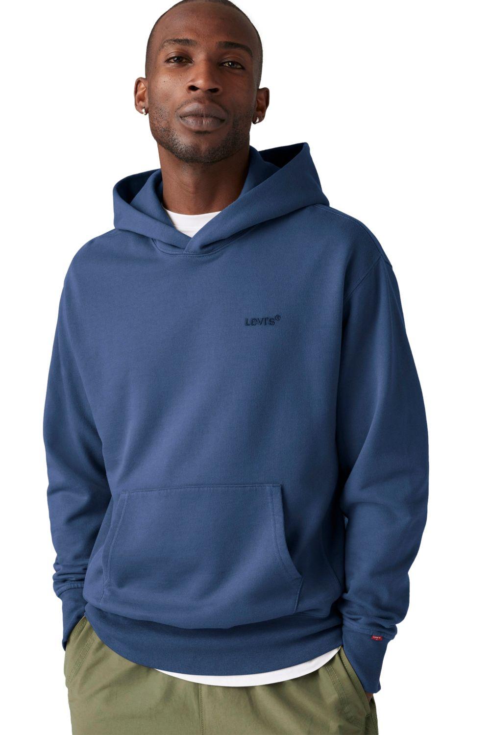 Polerón Hombre The Authentic Hoodie Azul Levis A8435-0020-2